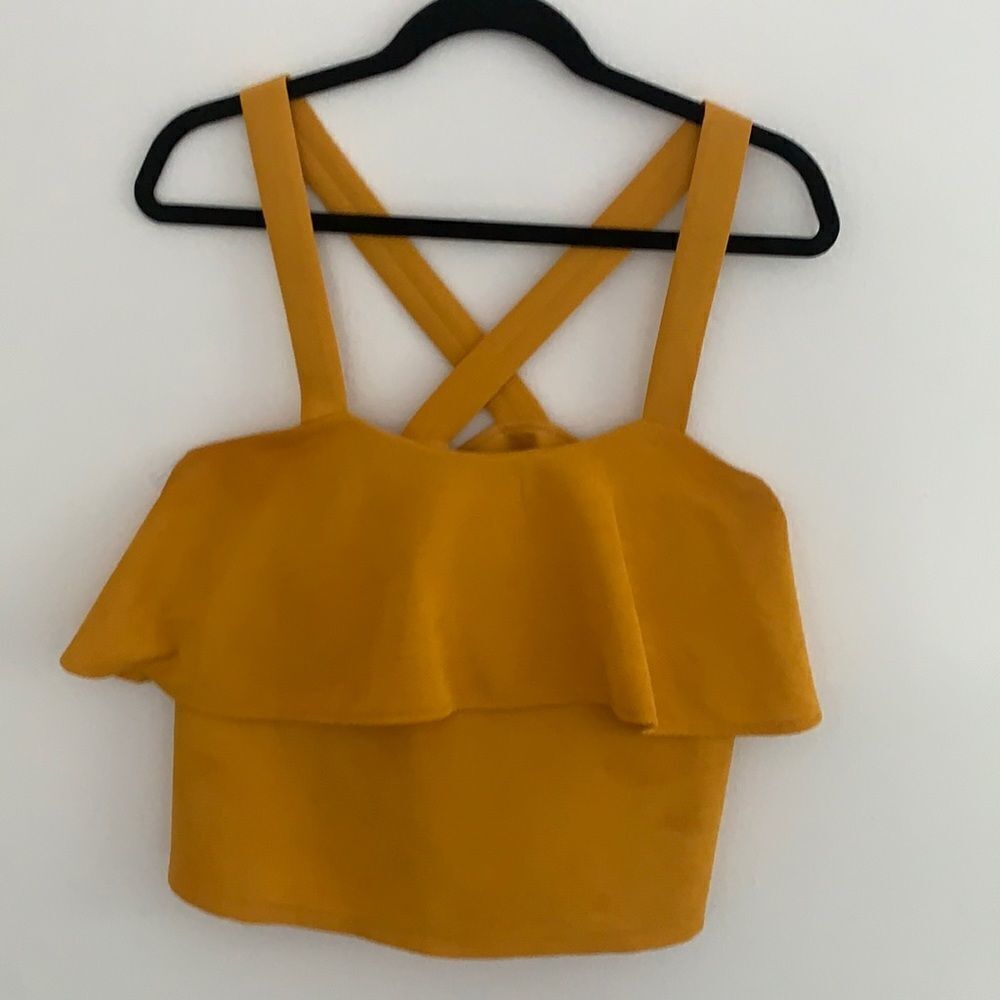 Madewell Criss cross back tank M